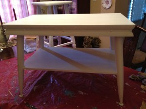 Before: 1970's coffee table