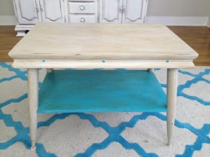 After: 1970's coffee table
