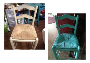 before & after collage