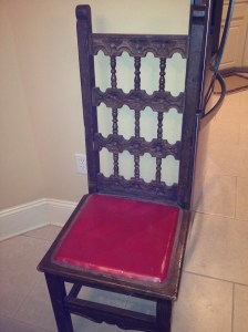 Before: Vintage Chair from Mexico
