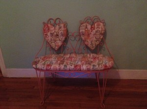 Here it is in my daughter's house.