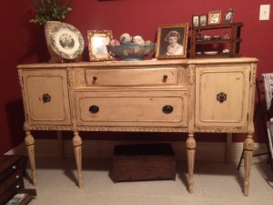 after picture of buffet/cabinet