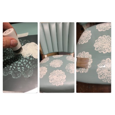 stenciling and varnishing