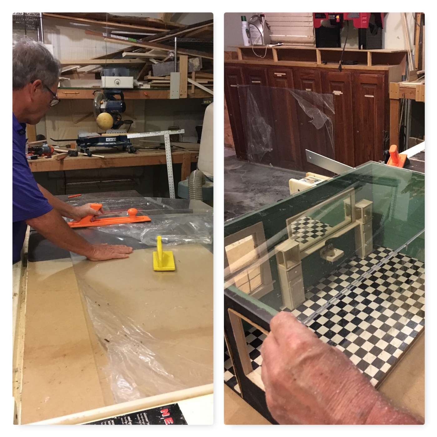 making plexiglass cover